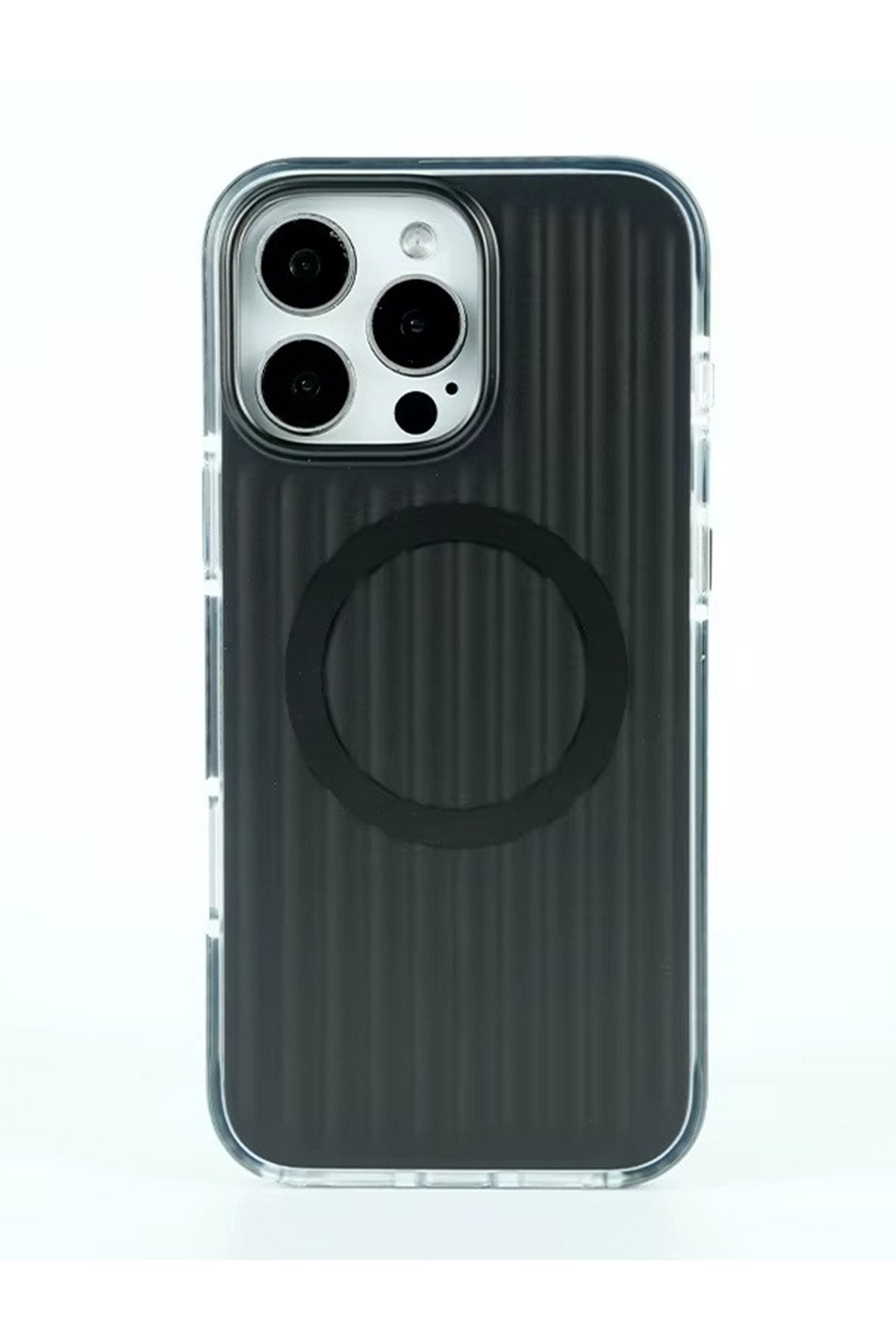 iPhone 16 Pro Max Uyumlu Premium Kasa Sararmaz Sert Yapılı Magsafe Destekli Koruyucu Telefon Kılıfı