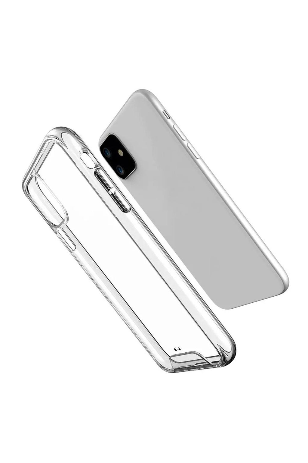 Iphone 11 Kılıf Şeffaf Darbe Emici Kamera Çerçeveli Lüx Premium Tuşlu