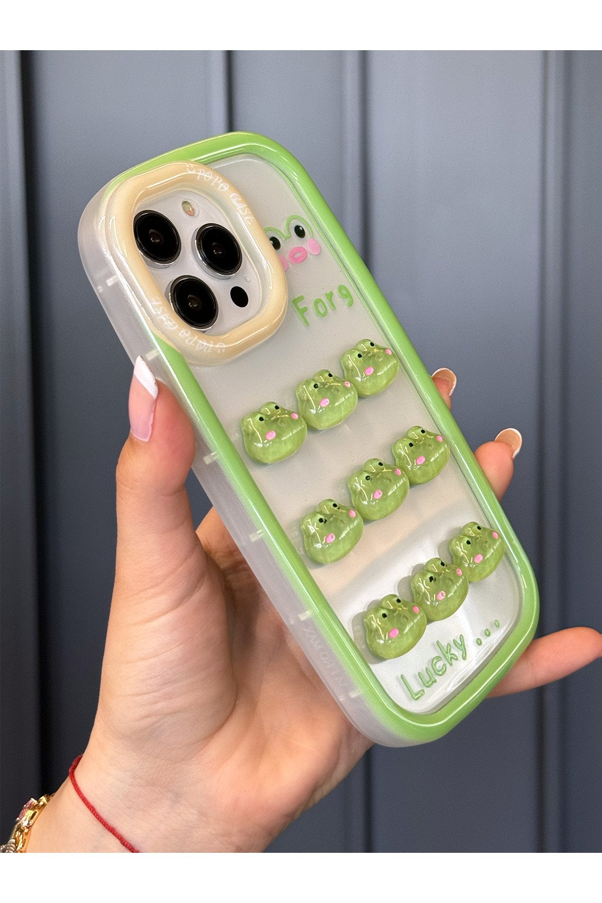 iPhone 14 Pro Max Uyumlu 3 Boyutlu Karakter Desenli Darbe Emici Özellikli Lüx Tam Koruyucu Kılıf