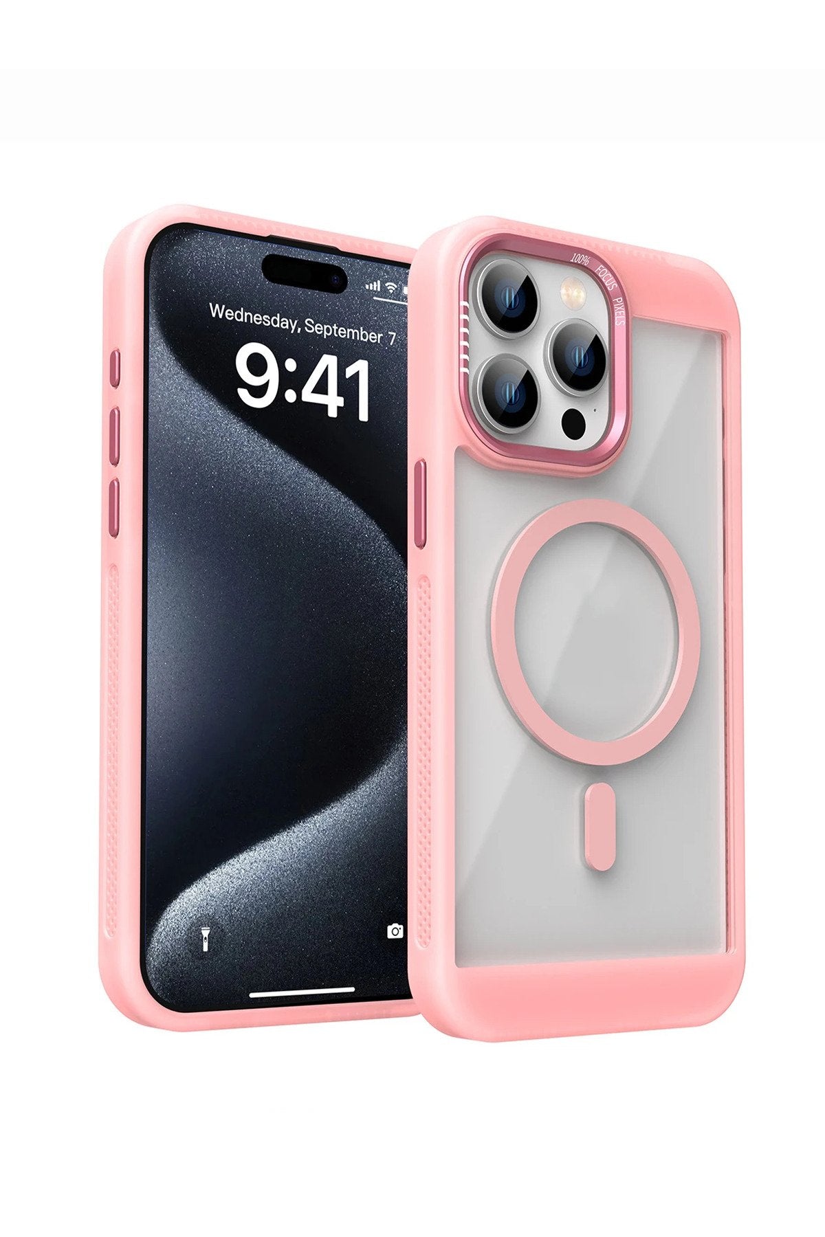 iPhone 16 Pro Max Uyumlu Magsafe Destekli Kamera Koruma Çerçeveli Darbe Emici Ultra Premium Kılıf