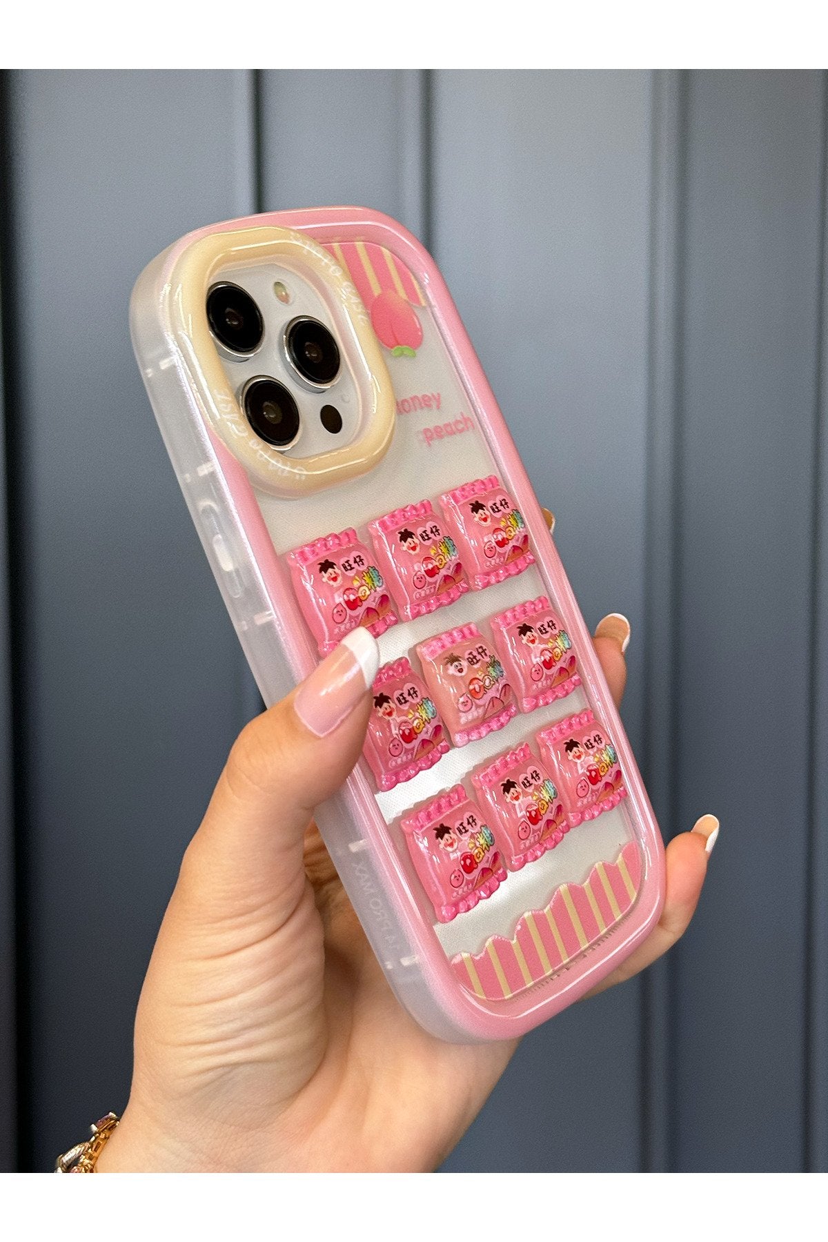 iPhone 14 Pro Max Uyumlu 3 Boyutlu Karakter Desenli Darbe Emici Özellikli Lüx Tam Koruyucu Kılıf