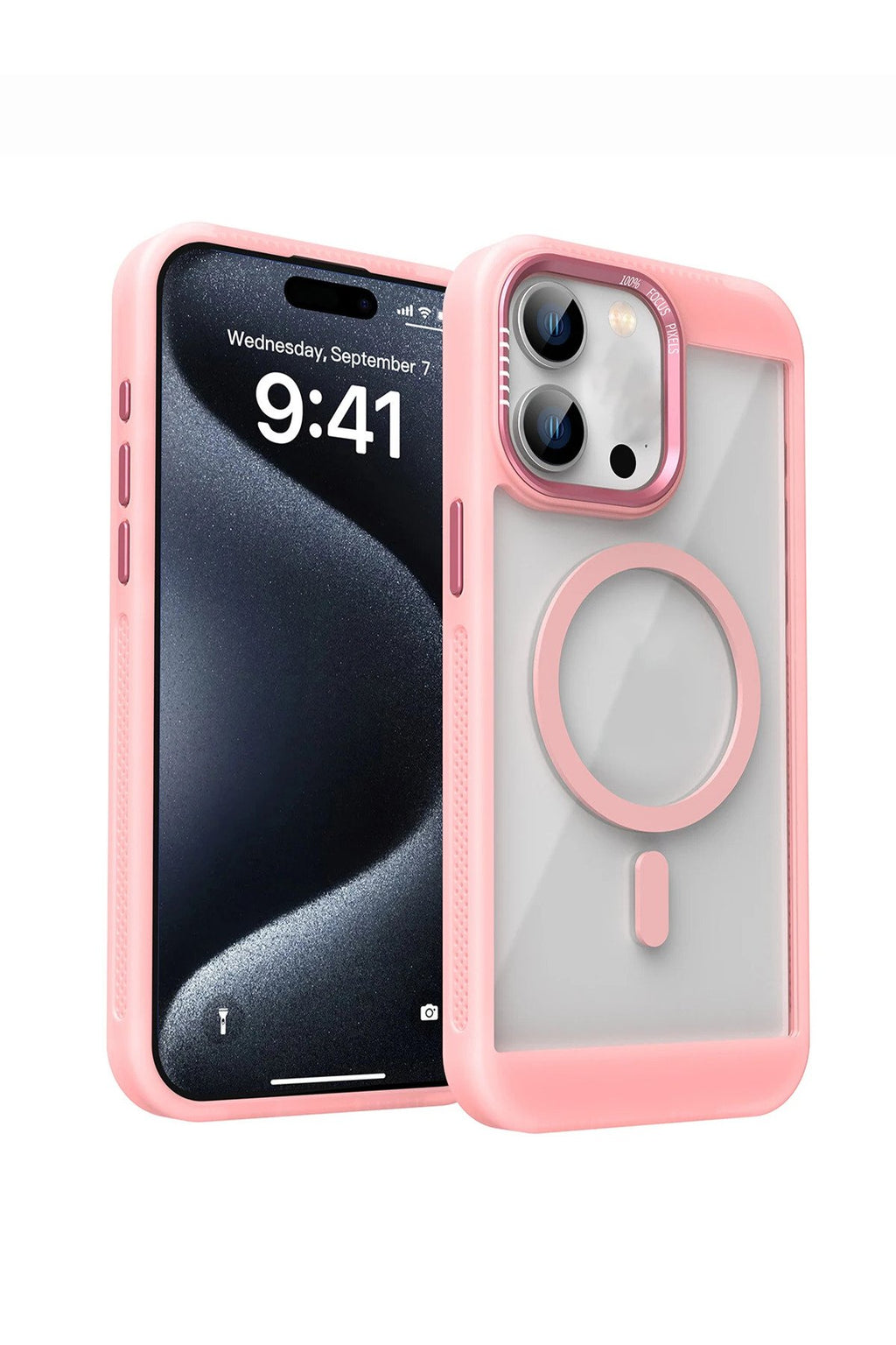 iPhone 12 Ve 12 Pro Uyumlu Magsafe Destekli Kamera Koruma Çerçeveli Darbe Emici Premium Kılıf