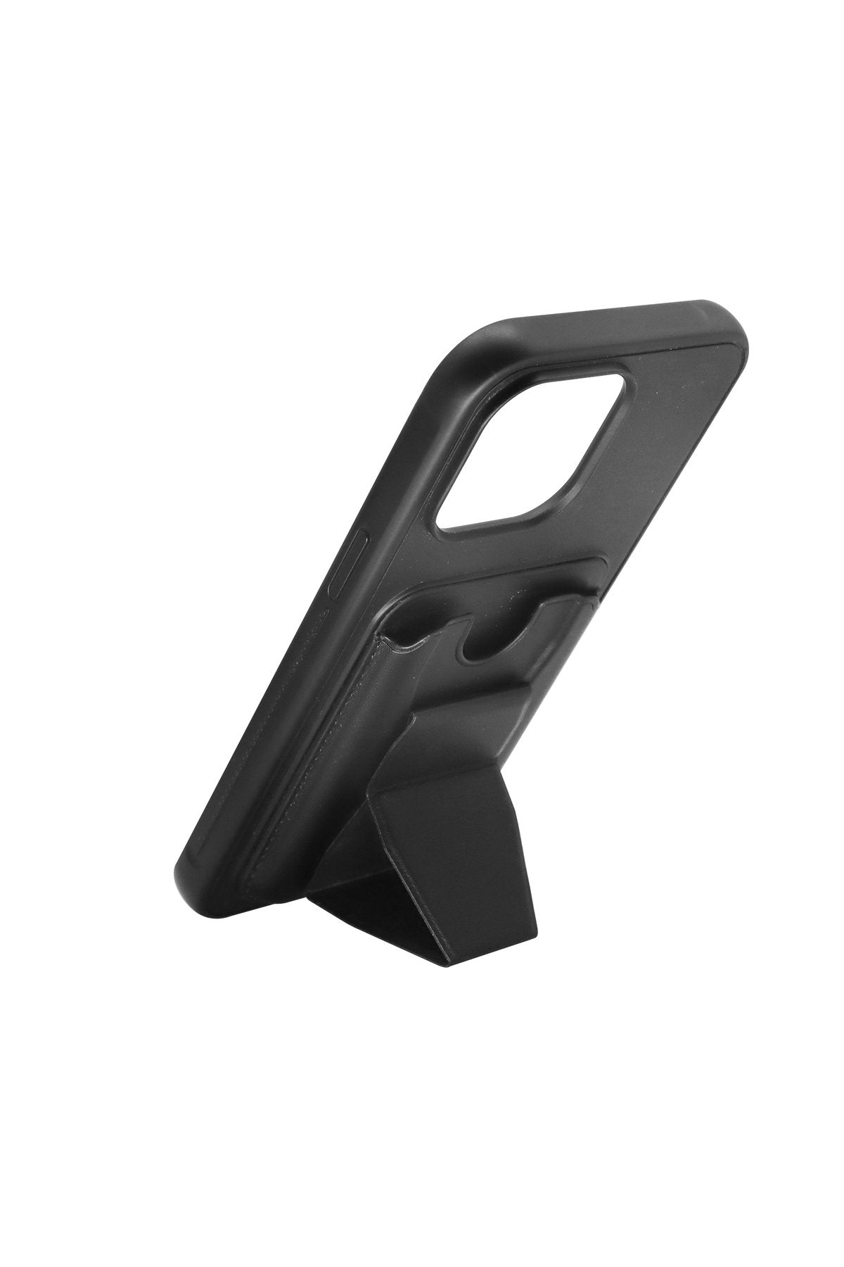 iPhone 14 Plus ve 15 Plus Uyumlu Kartlık Cüzdan ve Stand Destekli Darbe Koruyucu Telefon Kılıfı