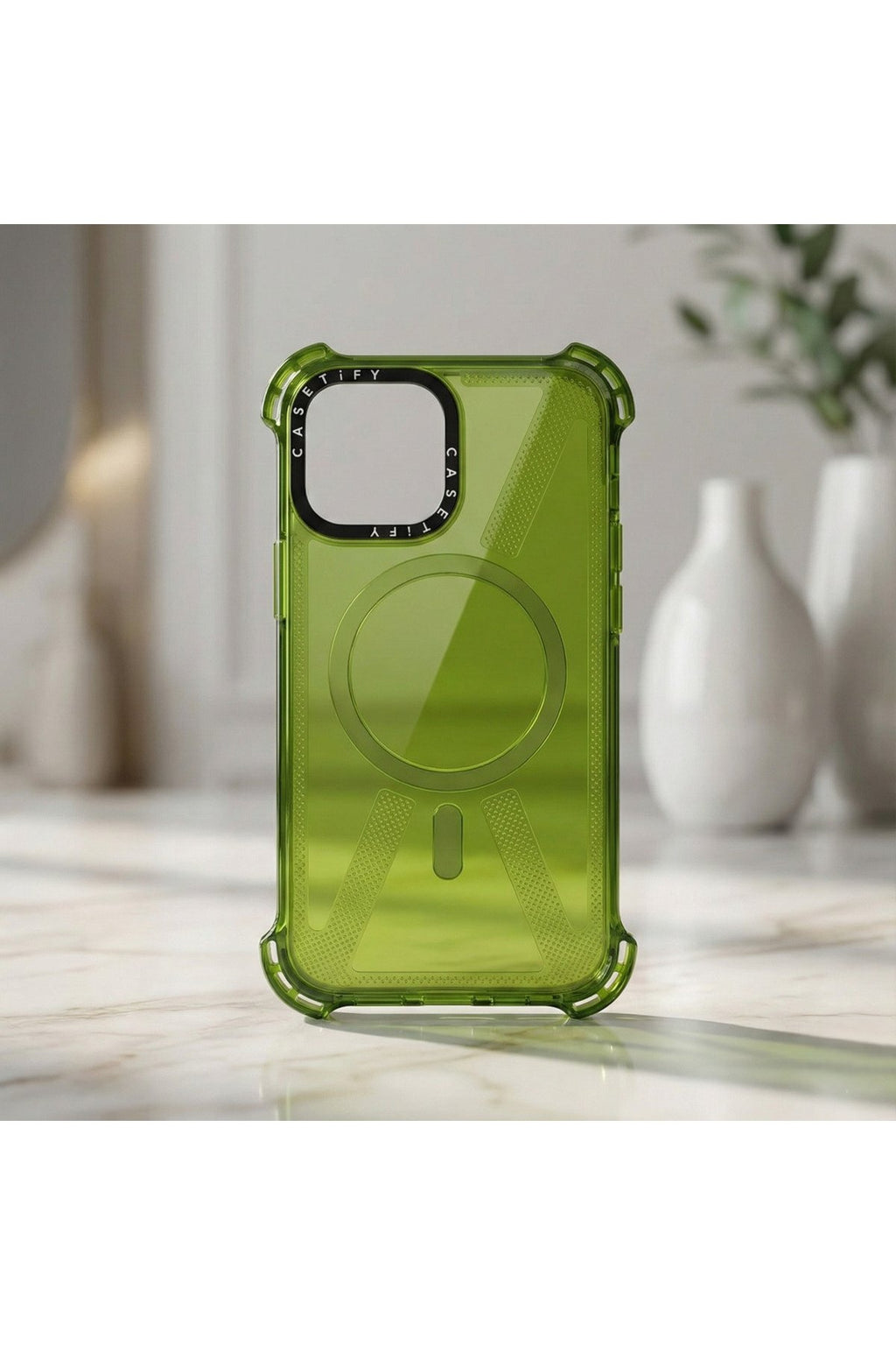 İphone 14 Plus ve 15 Plus Uyumlu Magsafe Destekli Premium Sararmaz Şeffaf Darbe Engelleyici Kılıf