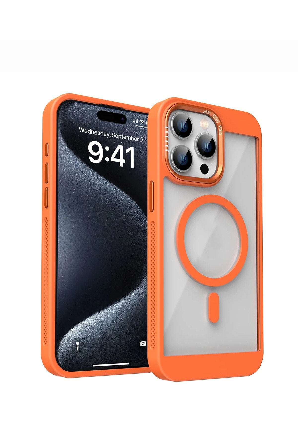 iPhone 16 Pro Max Uyumlu Magsafe Destekli Kamera Koruma Çerçeveli Darbe Emici Ultra Premium Kılıf