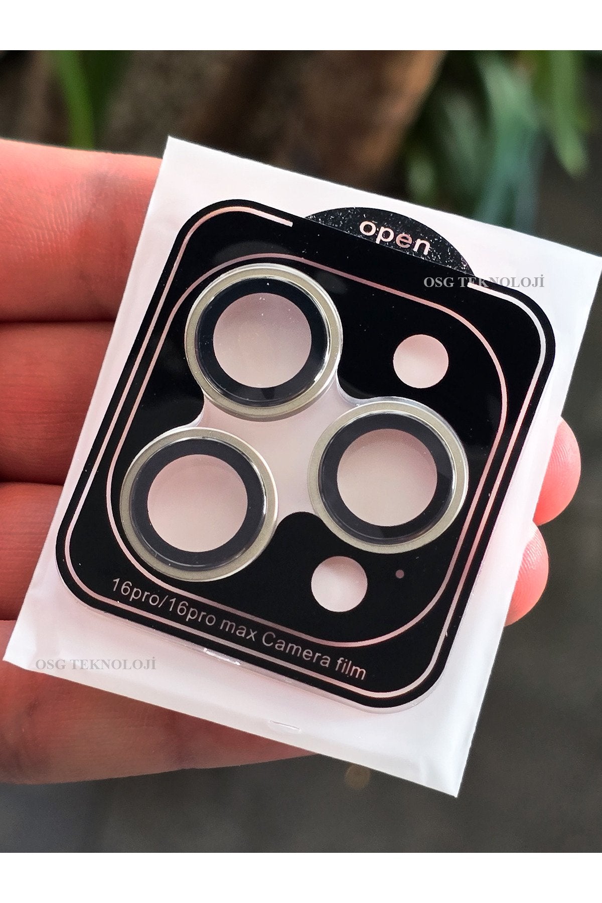 iPhone 17 Pro Ve 17 Pro Max Uyumlu Premium Renk Uyumlu Titanyum Kasa Safir Lens Kamera Koruyucu