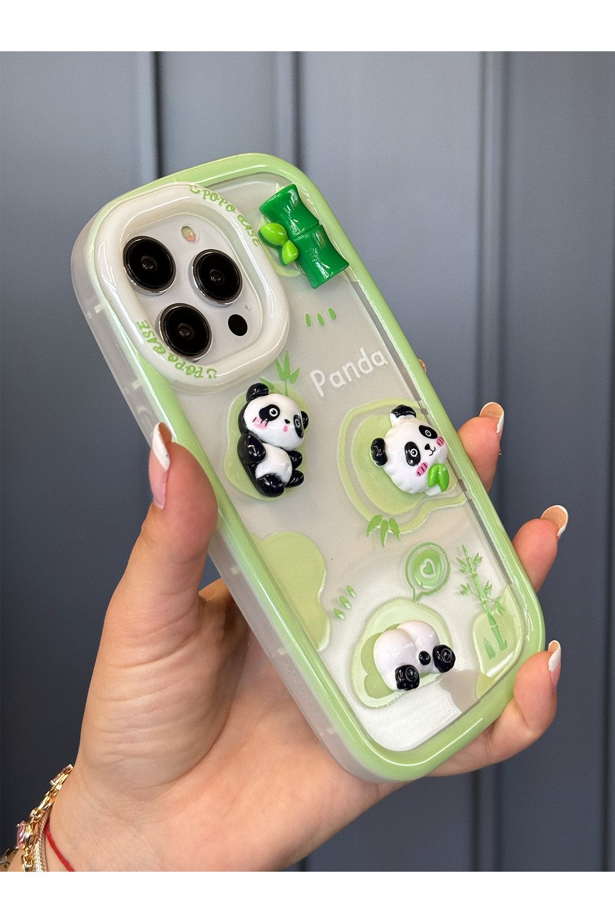 iPhone 14 Pro Max Uyumlu 3 Boyutlu Karakter Desenli Darbe Emici Özellikli Lüx Tam Koruyucu Kılıf