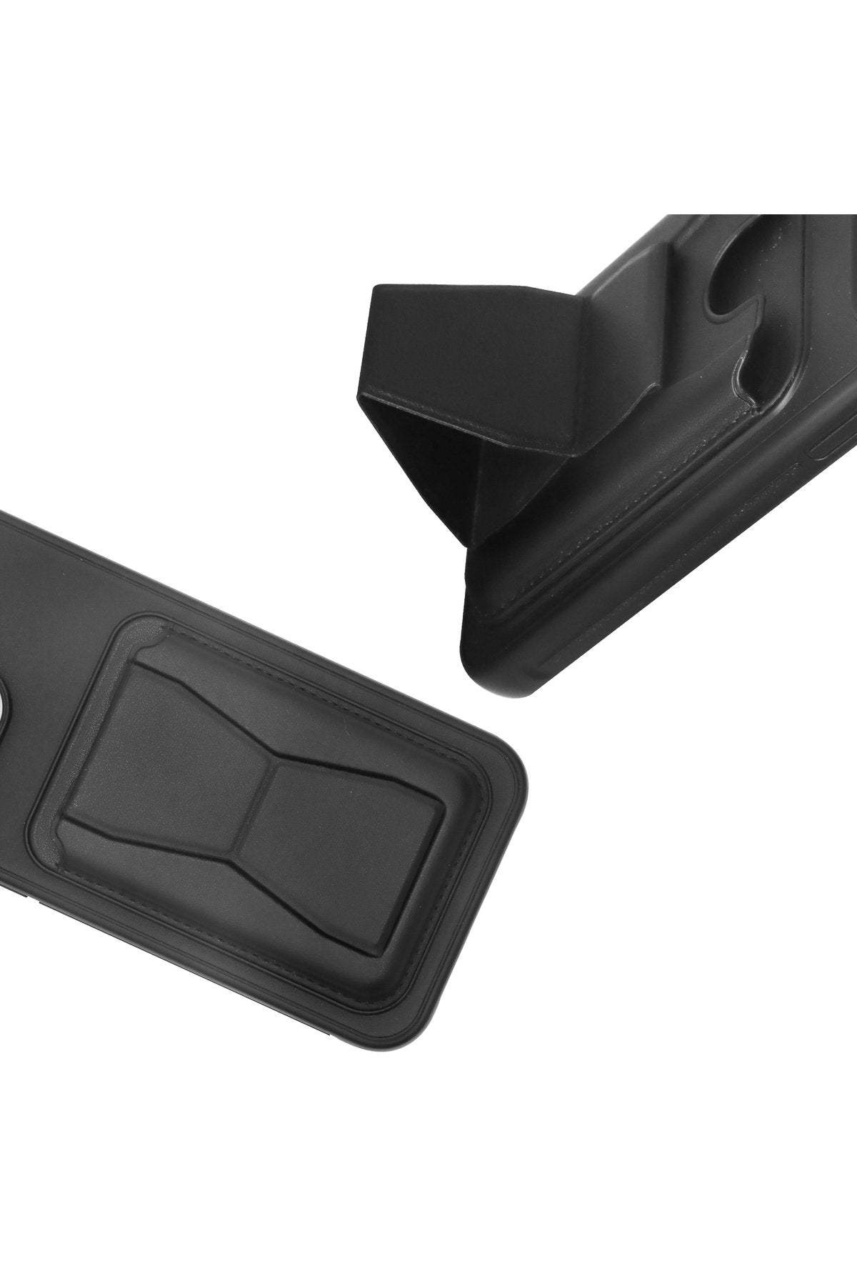 iPhone 14 Plus ve 15 Plus Uyumlu Kartlık Cüzdan ve Stand Destekli Darbe Koruyucu Telefon Kılıfı