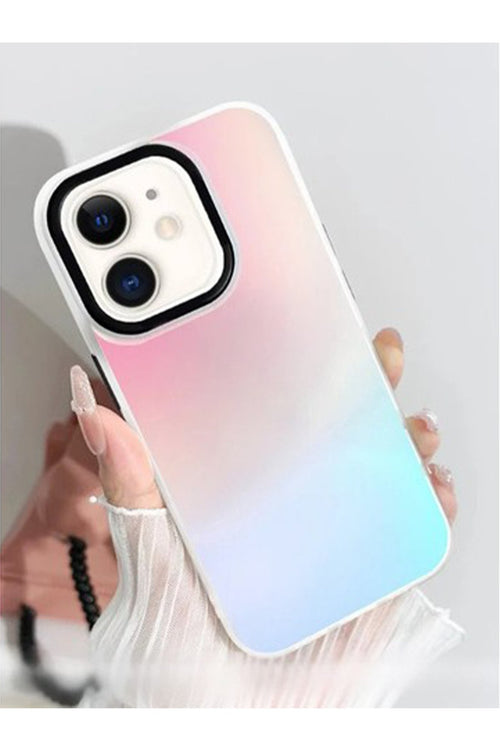 Iphone 11 Kılıf Bulut Hologram Tasarım Darbe Emici Elit