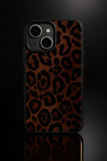İphone 14 Plus ve 15 Plus Uyumlu Leopar Desenli Darbe Koruyucu Premium Lüx Tasarım Telefon Kılıfıı