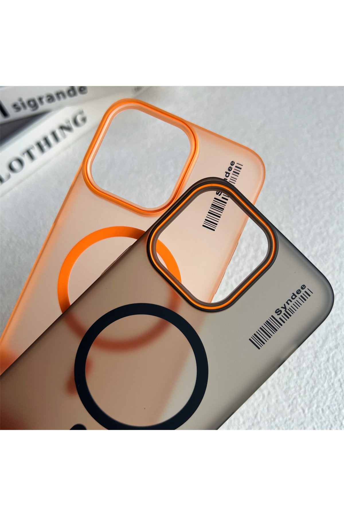 İphone 16 Pro Max Uyumlu Magsafe Destekli Buzlu İnce Tasarım Premium Telefon Kılıfı