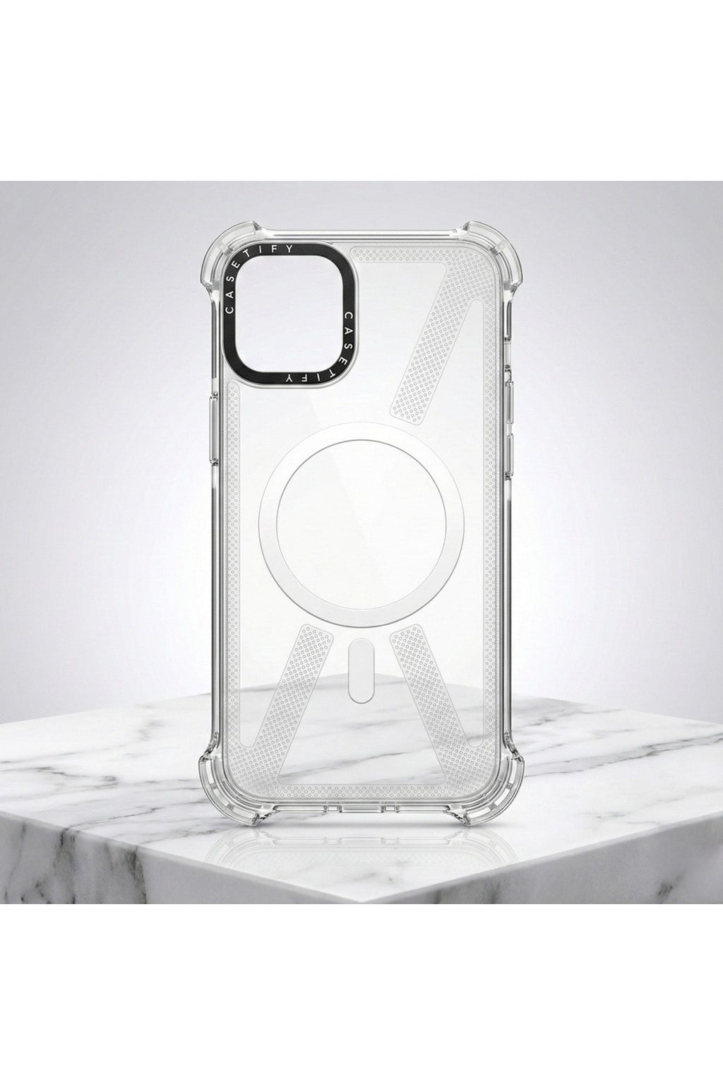 İphone 14 Plus ve 15 Plus Uyumlu Magsafe Destekli Premium Sararmaz Şeffaf Darbe Engelleyici Kılıf