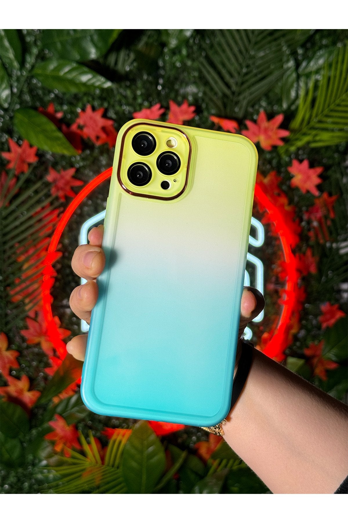 Iphone 12 Pro Max Kılıf Çift Renk Kamera Korumalı Darbe Emici Lüx