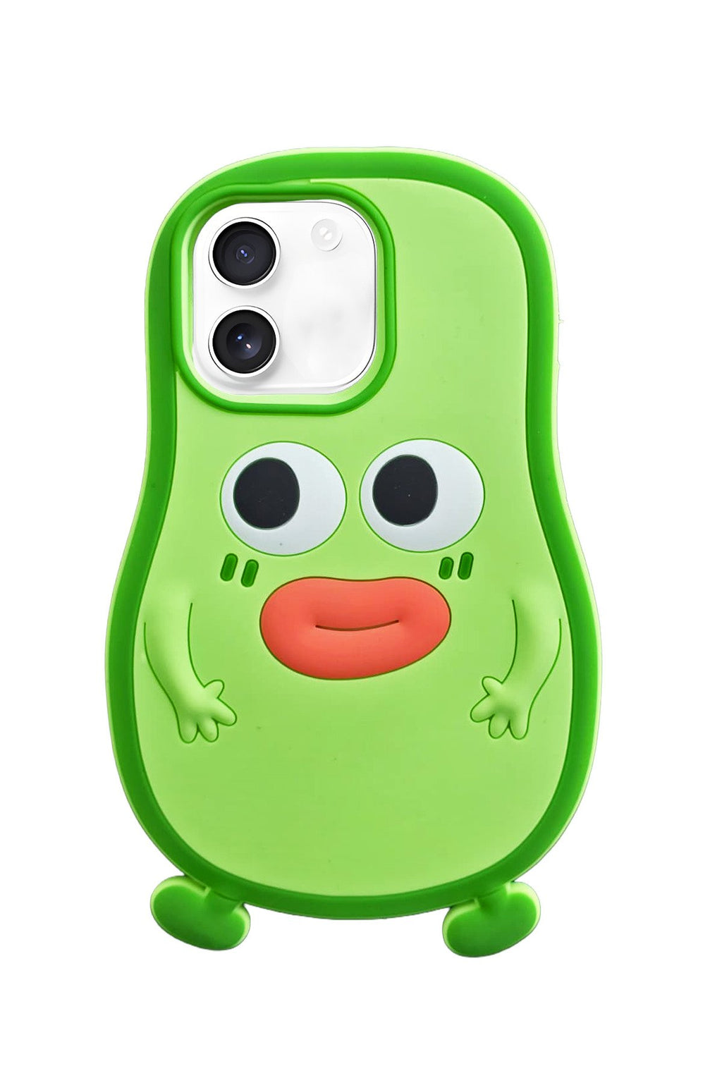 iPhone 11 Uyumlu Avokado 3D Karakterli Koruyucu Premium Telefon Kılıfı