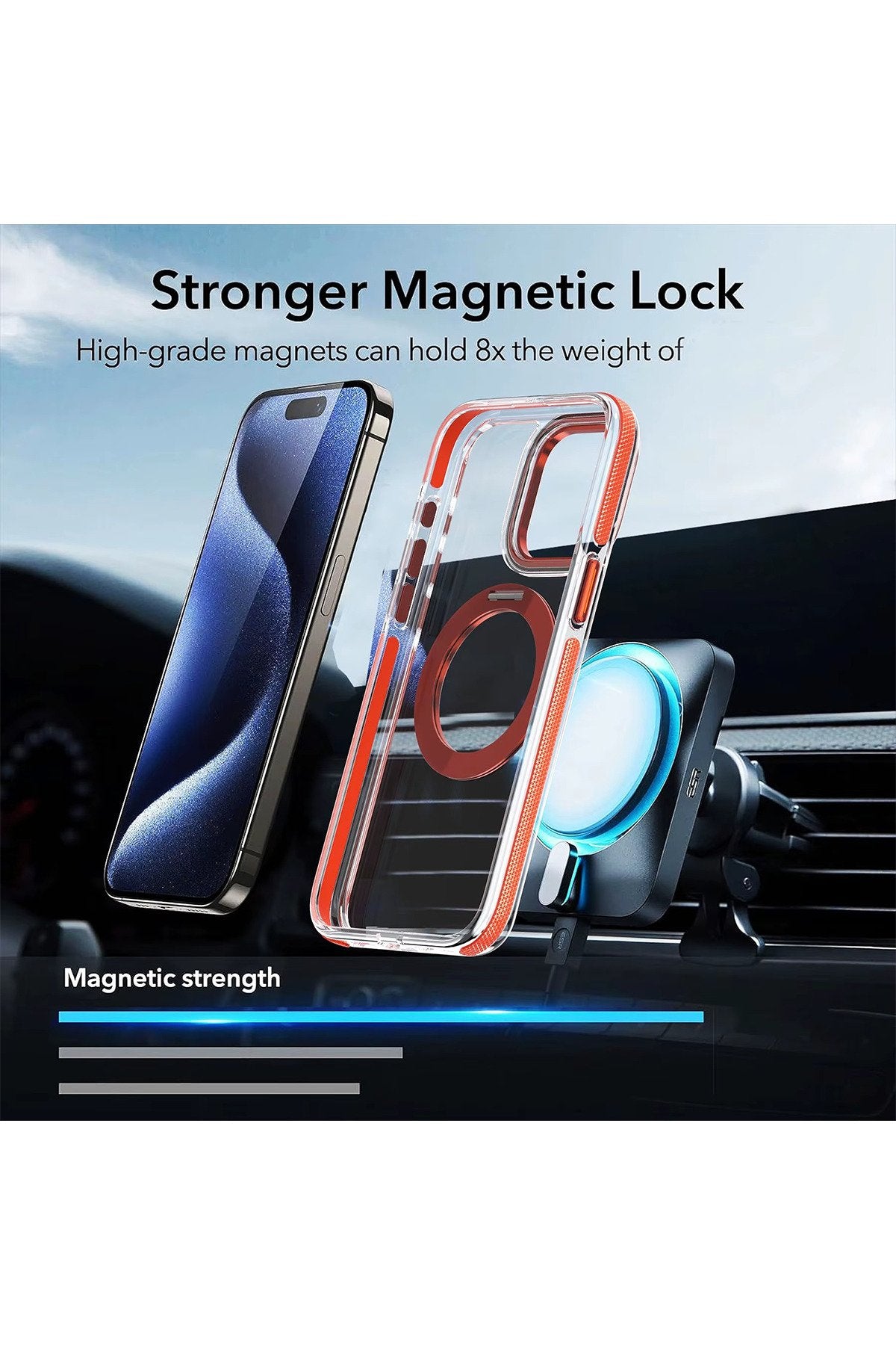 iPhone 16 Pro Max Uyumlu Stant Özellikli Sararmaz Darbe Emici Yan Kenarlı Premium Telefon Kılıfı