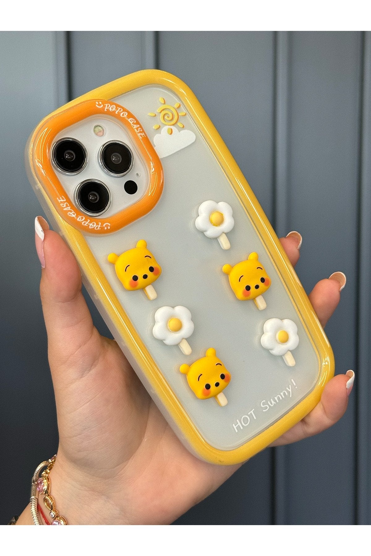 iPhone 14 Pro Max Uyumlu 3 Boyutlu Karakter Desenli Darbe Emici Özellikli Lüx Tam Koruyucu Kılıf