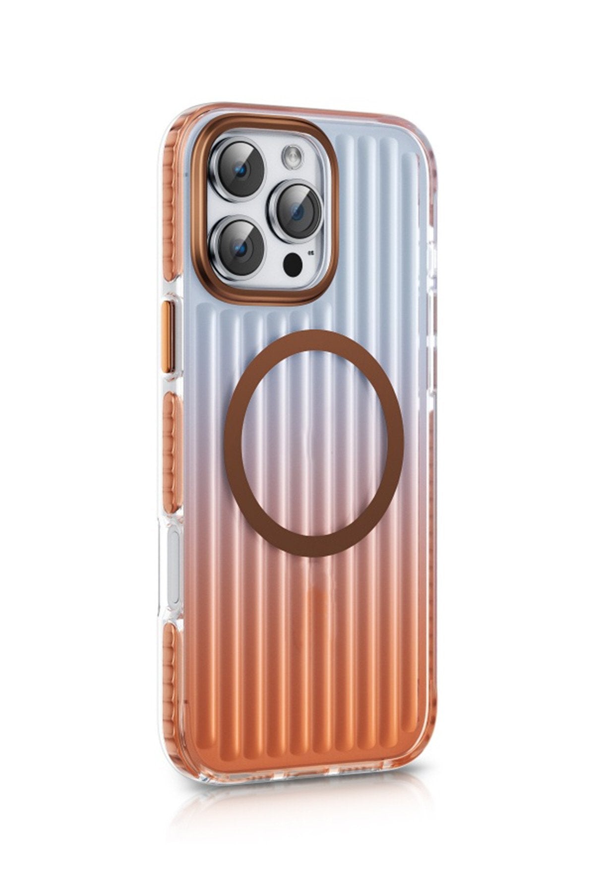 iPhone 16 Pro Max Uyumlu Magsafe Destekli Dalgalı Tasarım Darbe Emici Ultra Premium Telefon Kılıfı