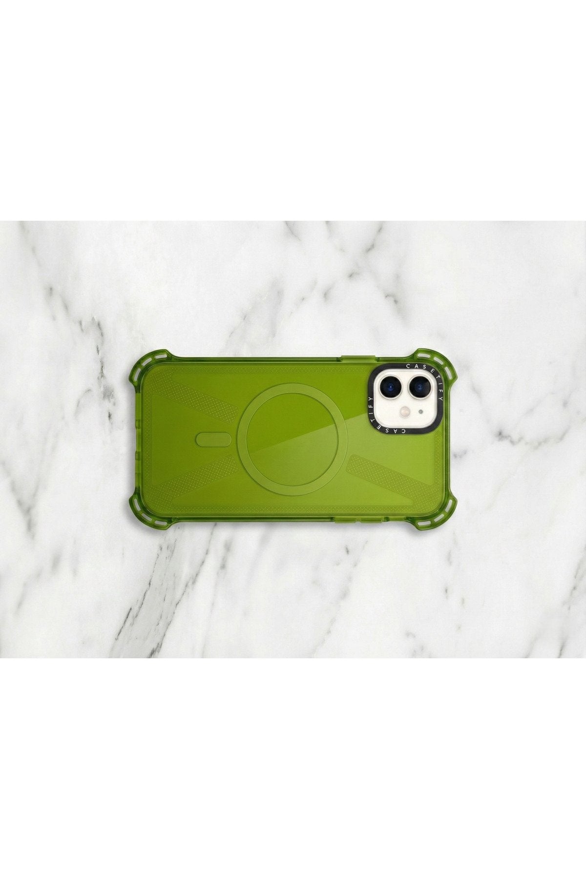 İphone 11 Uyumlu Magsafe Destekli Darbe Koruyucu Şeffaf Slikon Premium Sararmaz Telefon Kılıfı