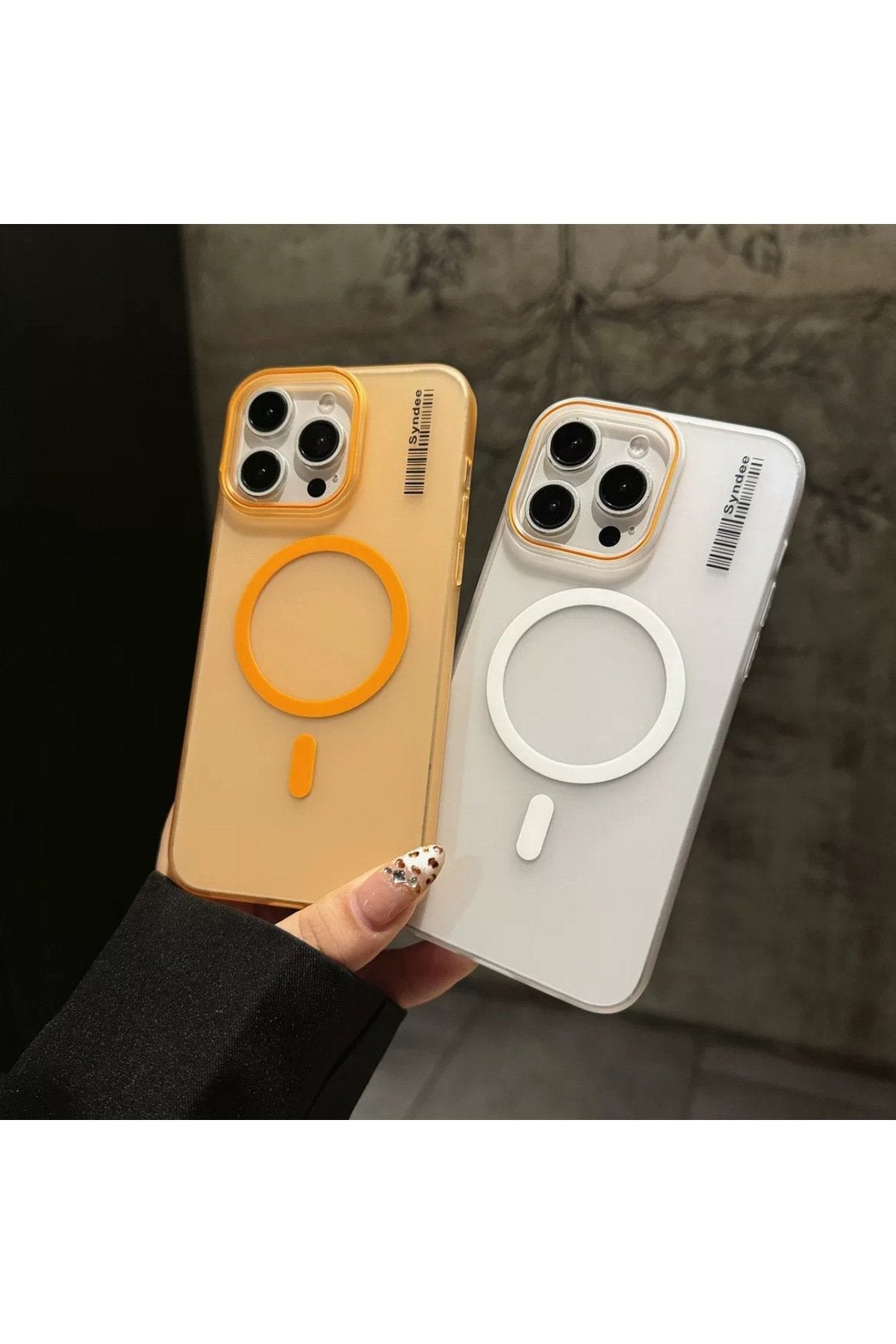 İphone 16 Pro Max Uyumlu Magsafe Destekli Buzlu İnce Tasarım Premium Telefon Kılıfı